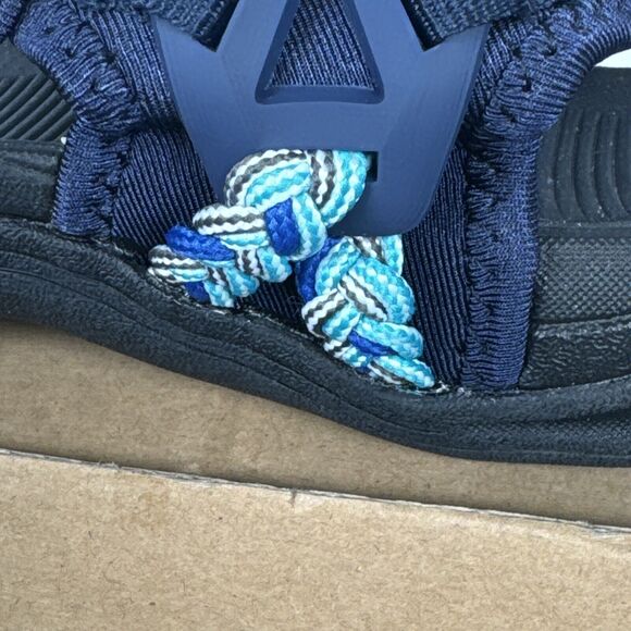 MEGNYA Turquoise Black Hiking Sandals - Picture 5 of 11